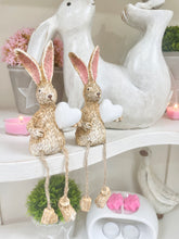Load image into Gallery viewer, Shelf Sitting Rabbit With White Heart