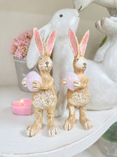 Load image into Gallery viewer, Pink Egg Standing Bunny Rabbit