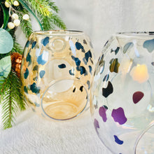 Load image into Gallery viewer, Cheetah Glass Wax Burner